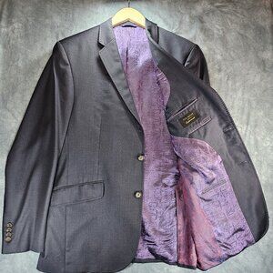 Ted Baker Endurance Jones CT Men Sport Coat Jacket 100% Wool Size 42R Canada EUC